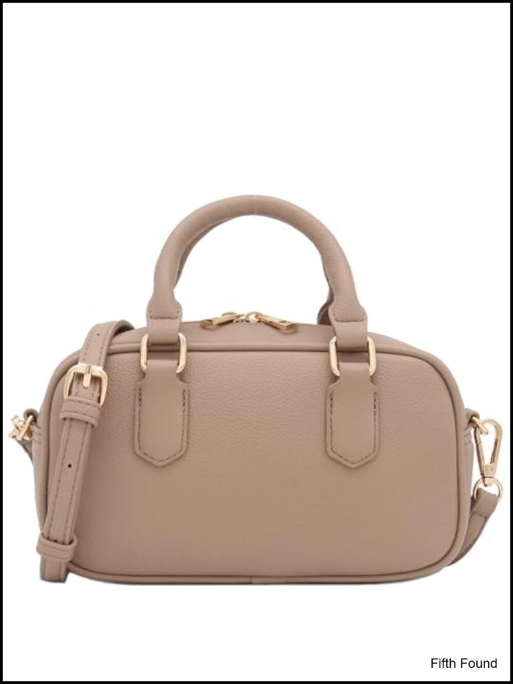 Mini PU Leather Satchel Purse Top Handle Crossbody Bag
